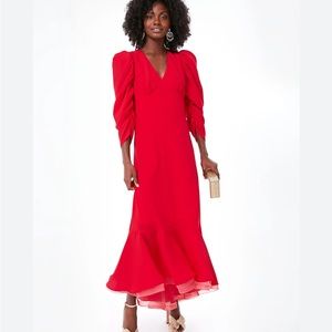 Tuckernuck Red Kensington Dress